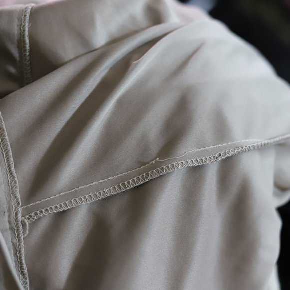 Vintage | neautral wrap skirt - Picture 9 of 10